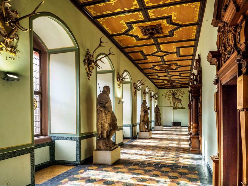 Foto: Ralf Kuhlen Schloss Heidelberg, Friedrichsbau Innenansicht